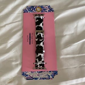 Brand New Simply Southern Apple Watch Band - Cow Print